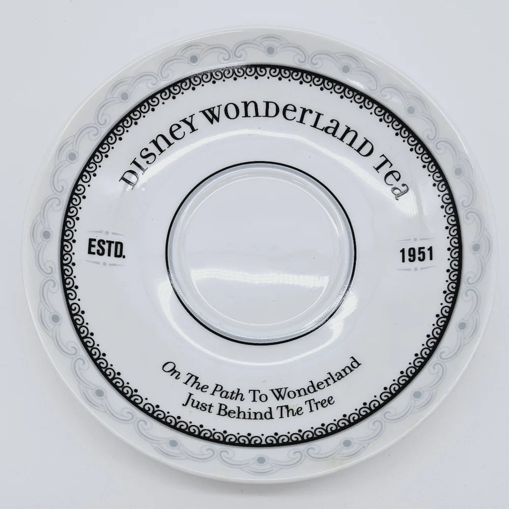 DISNEY | Disney Wonderland Tea white rabbit & queen of hearts teacup & saucer - Picture 8 of 9